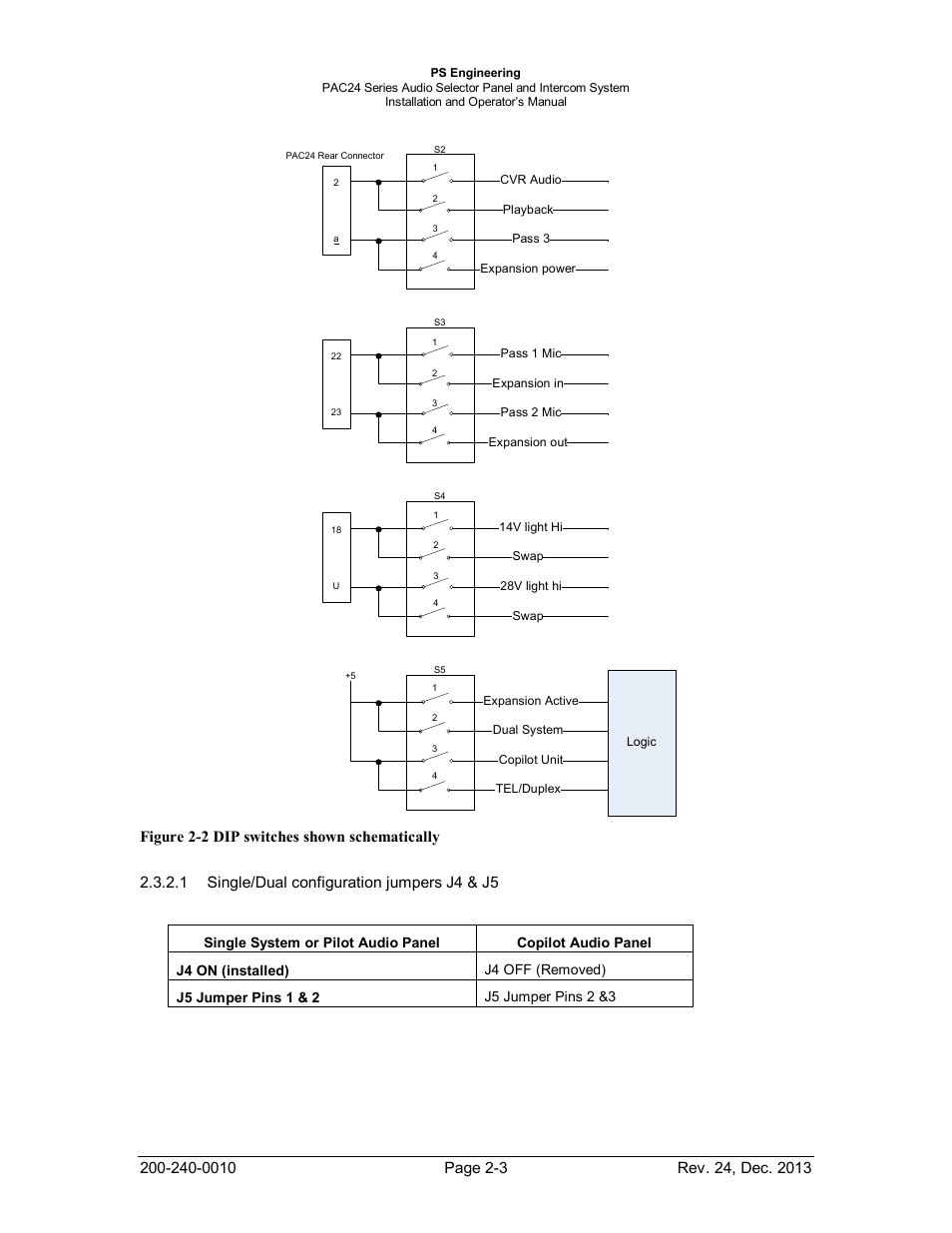PS Engineering PAC24 Installation Manual User Manual | Page 10 / 41