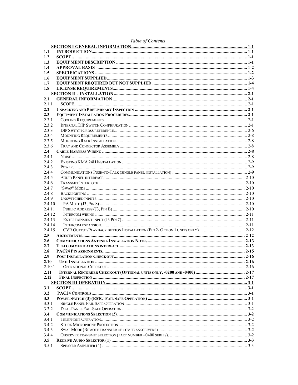 PS Engineering PAC24 Installation Manual User Manual | Page 2 / 41