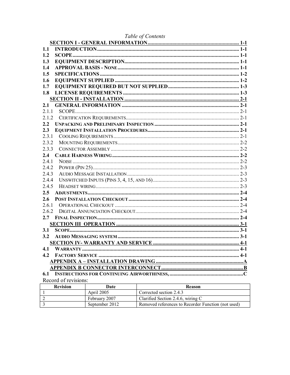 PS Engineering DRAWS User Manual | Page 2 / 14