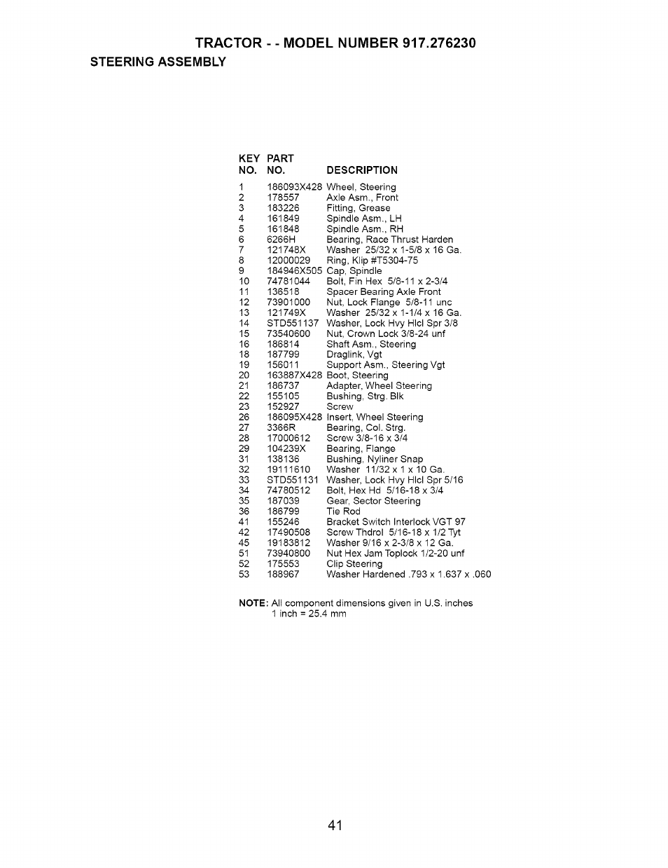 Craftsman 917.276230 User Manual | Page 41 / 60