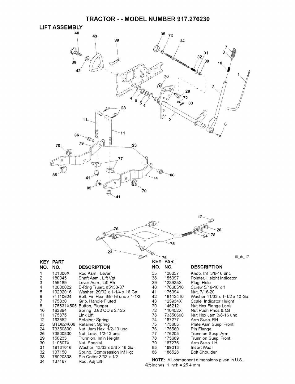 Craftsman 917.276230 User Manual | Page 45 / 60