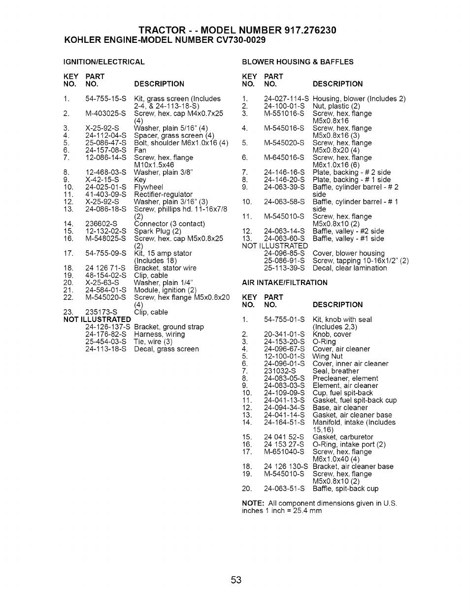 Craftsman 917.276230 User Manual | Page 53 / 60