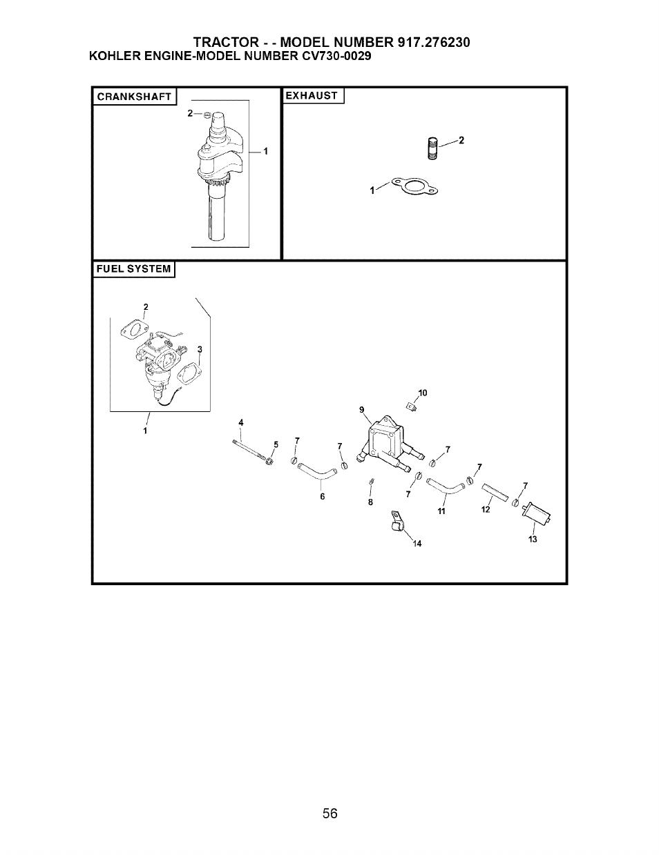 Craftsman 917.276230 User Manual | Page 56 / 60