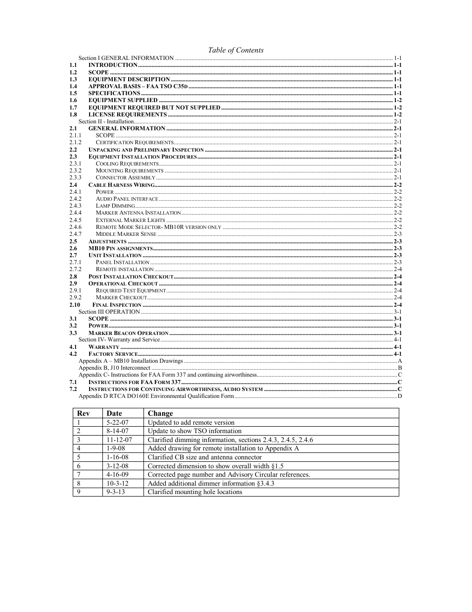 PS Engineering MB-10 Installation Manual User Manual | Page 2 / 15