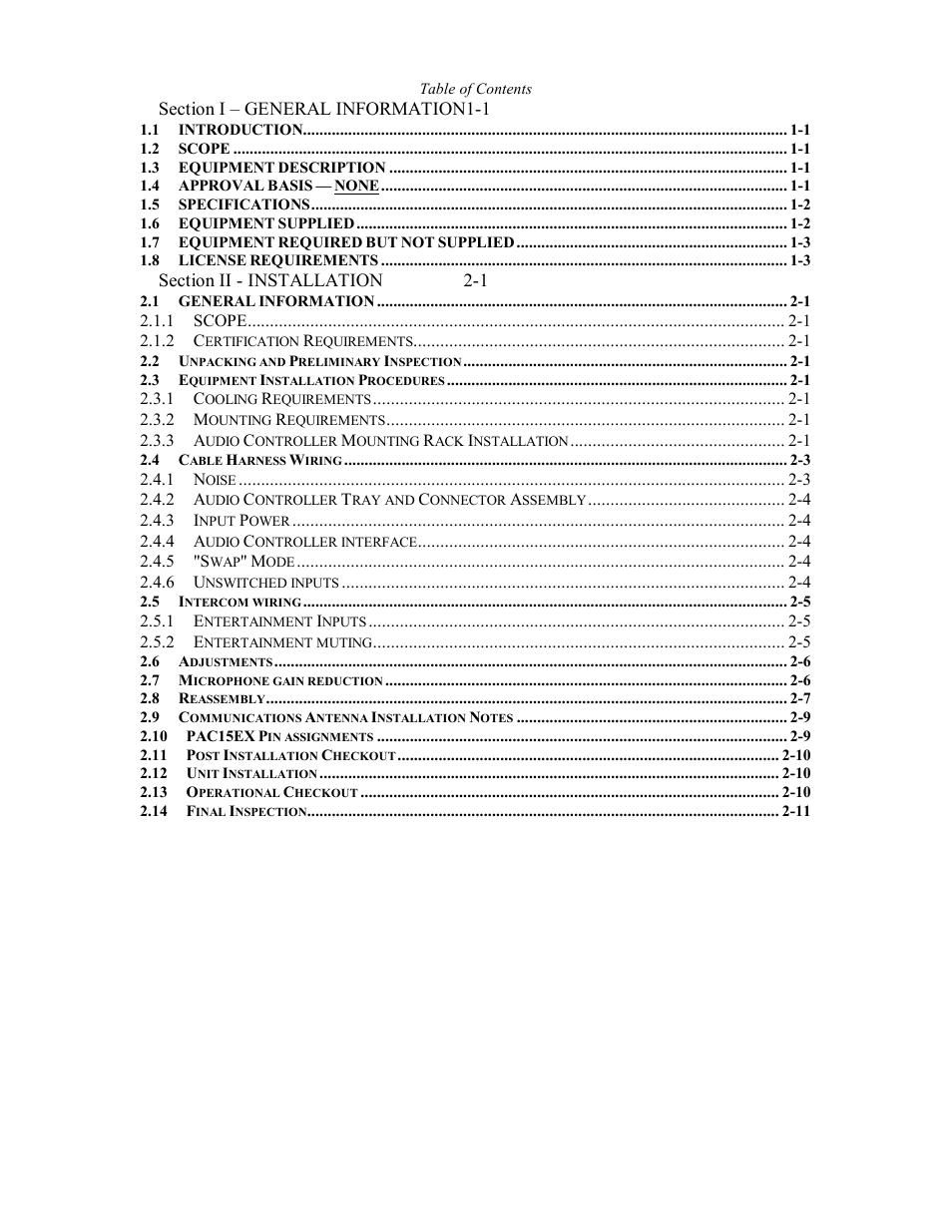 PS Engineering PAC15 User Manual | Page 2 / 27