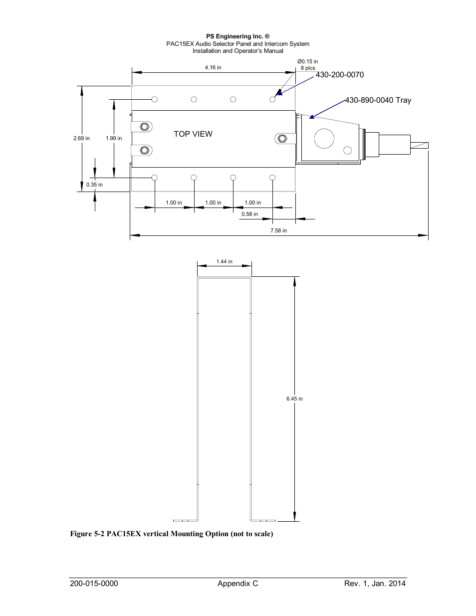 PS Engineering PAC15 User Manual | Page 25 / 27