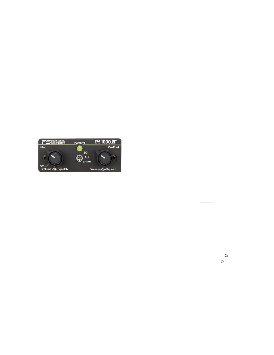 PS Engineering PM1000II 11906 User Manual | Page 2 / 9
