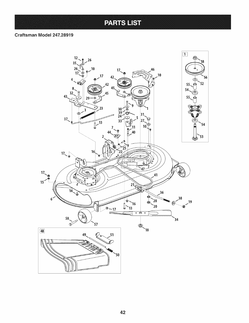 Craftsman 247.28919 User Manual | Page 42 / 92