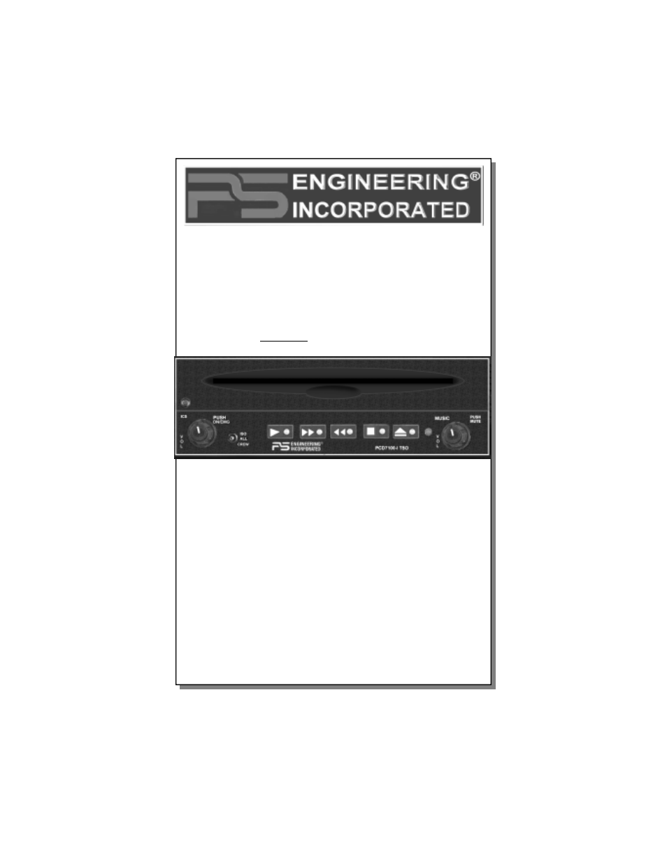 PS Engineering PCD7100-I Pilot’s Guide User Manual | 8 pages