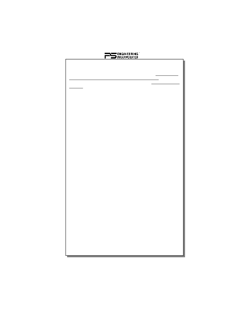 PS Engineering PCD7100-I Pilot’s Guide User Manual | Page 7 / 8
