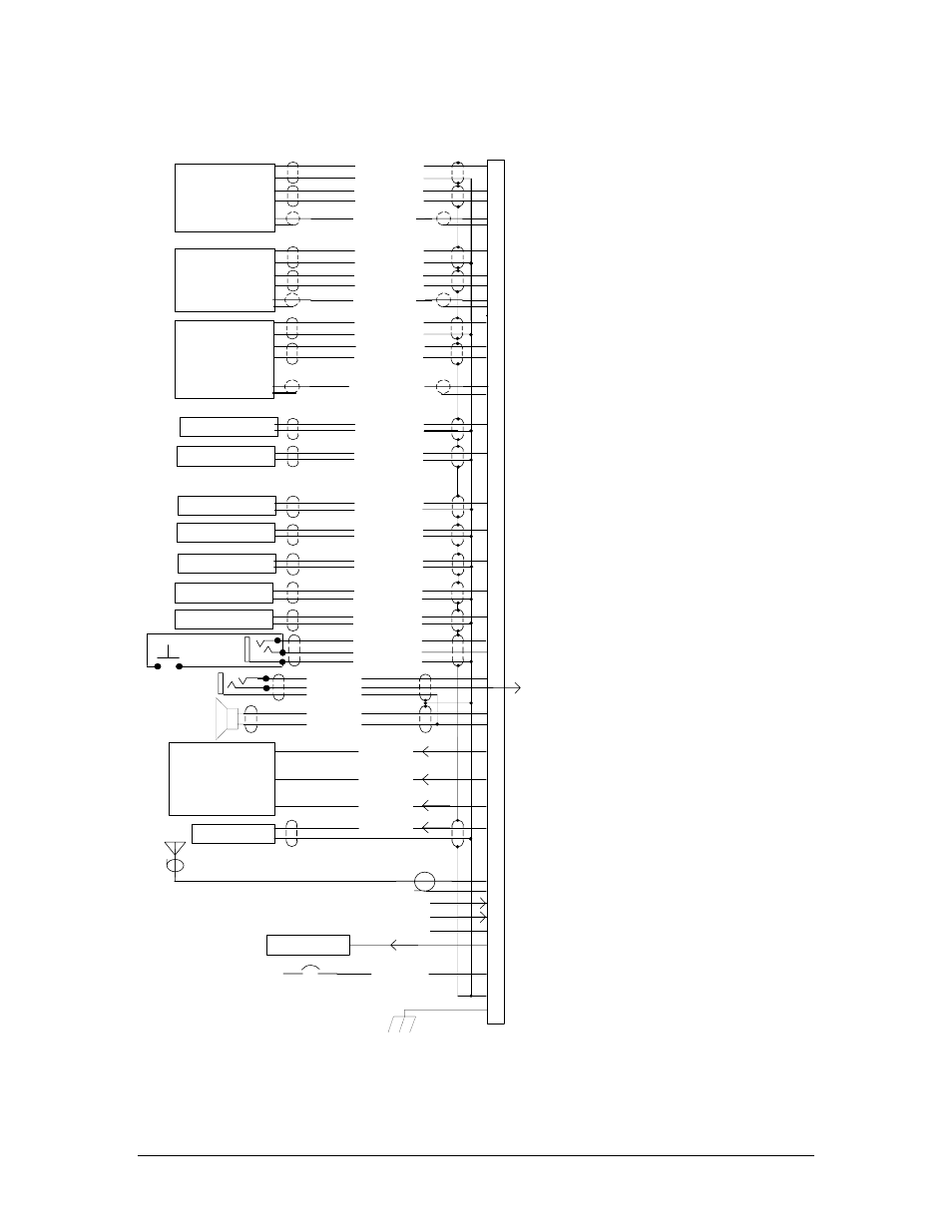 Bottom connector pma6000 | PS Engineering PMA6000M-S User Manual | Page 27 / 31