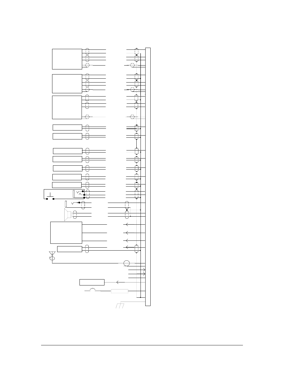 Bottom connector pma6000 | PS Engineering PMA6000M-C Installation Manual User Manual | Page 25 / 28