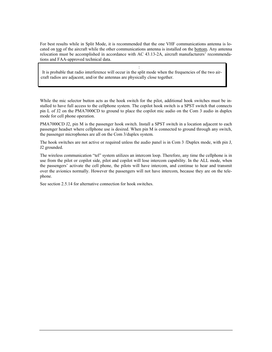 PS Engineering PMA7000CD Installation Manual User Manual | Page 17 / 41