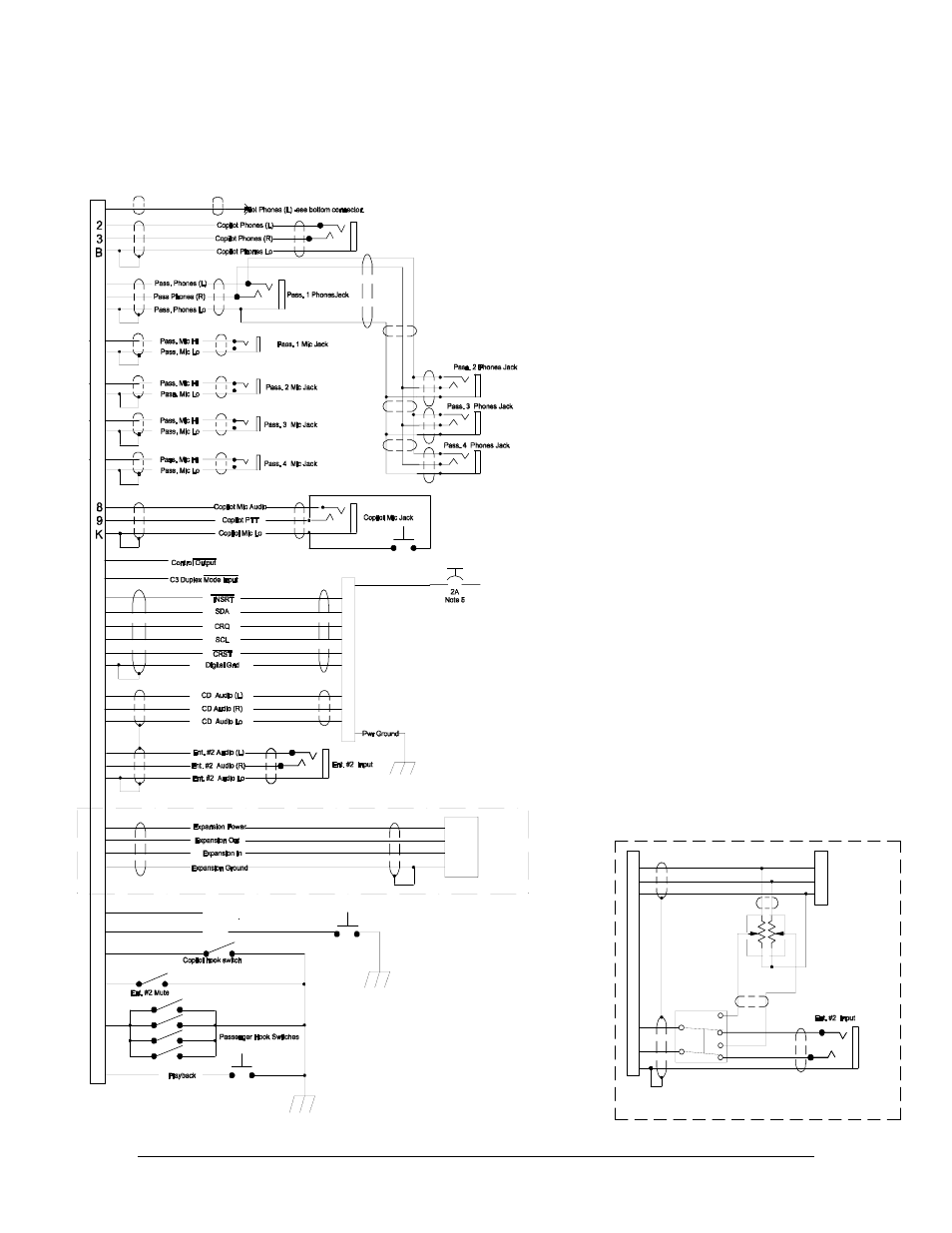 Appendix d top connector interconnect | PS Engineering PMA7000CD Installation Manual User Manual | Page 34 / 41