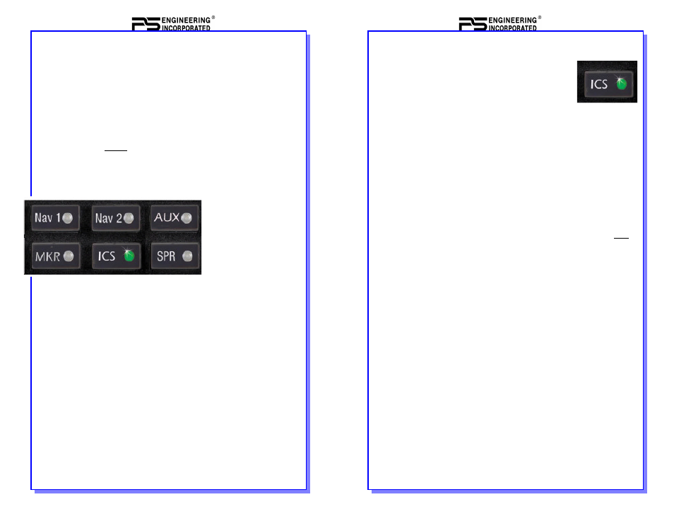 PS Engineering PMA7000CD Pilot’s Guide User Manual | Page 4 / 6