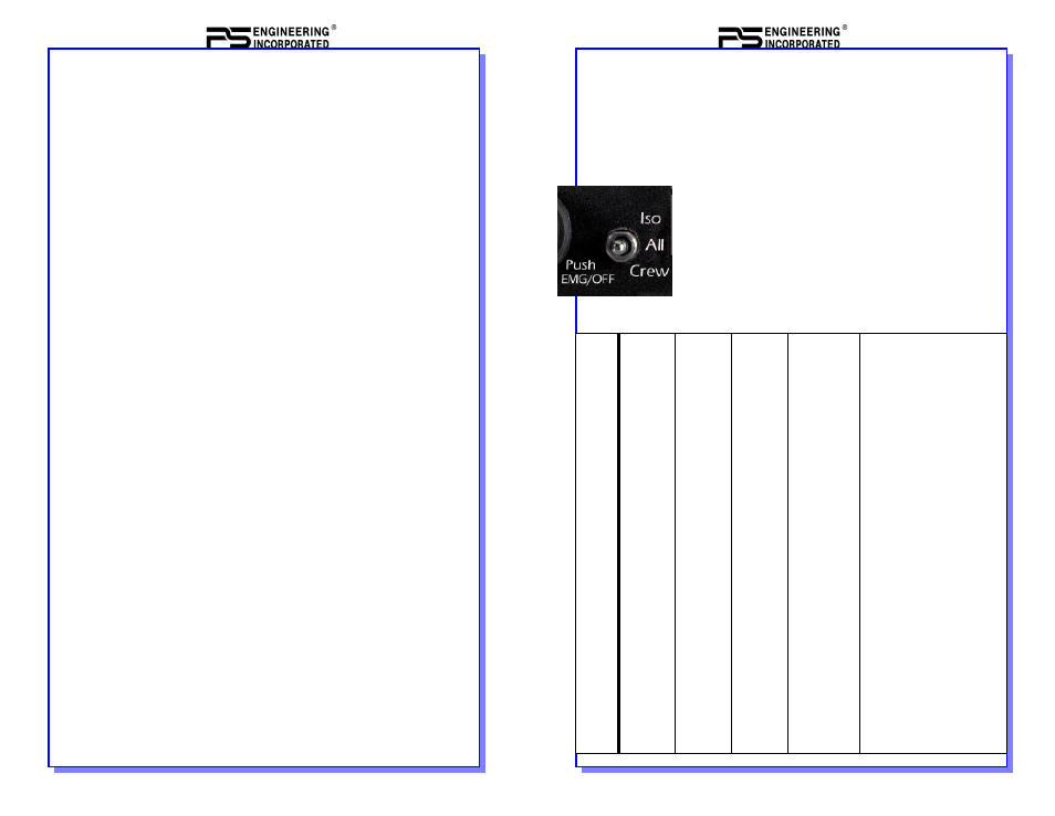 2 intercom volume control, 3 intercom modes | PS Engineering PMA7000CD Pilot’s Guide User Manual | Page 6 / 6