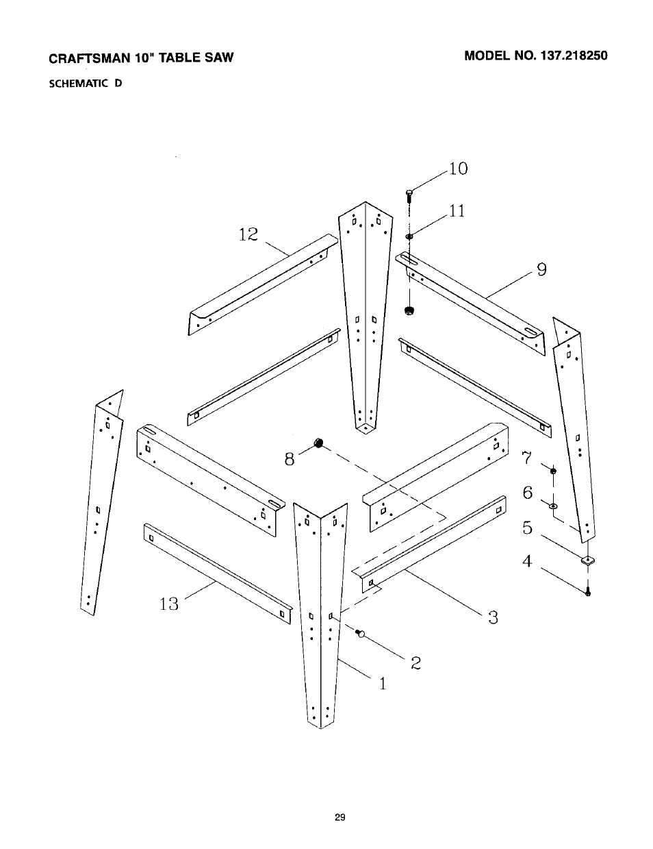 Craftsman 137.218250 User Manual | Page 29 / 36