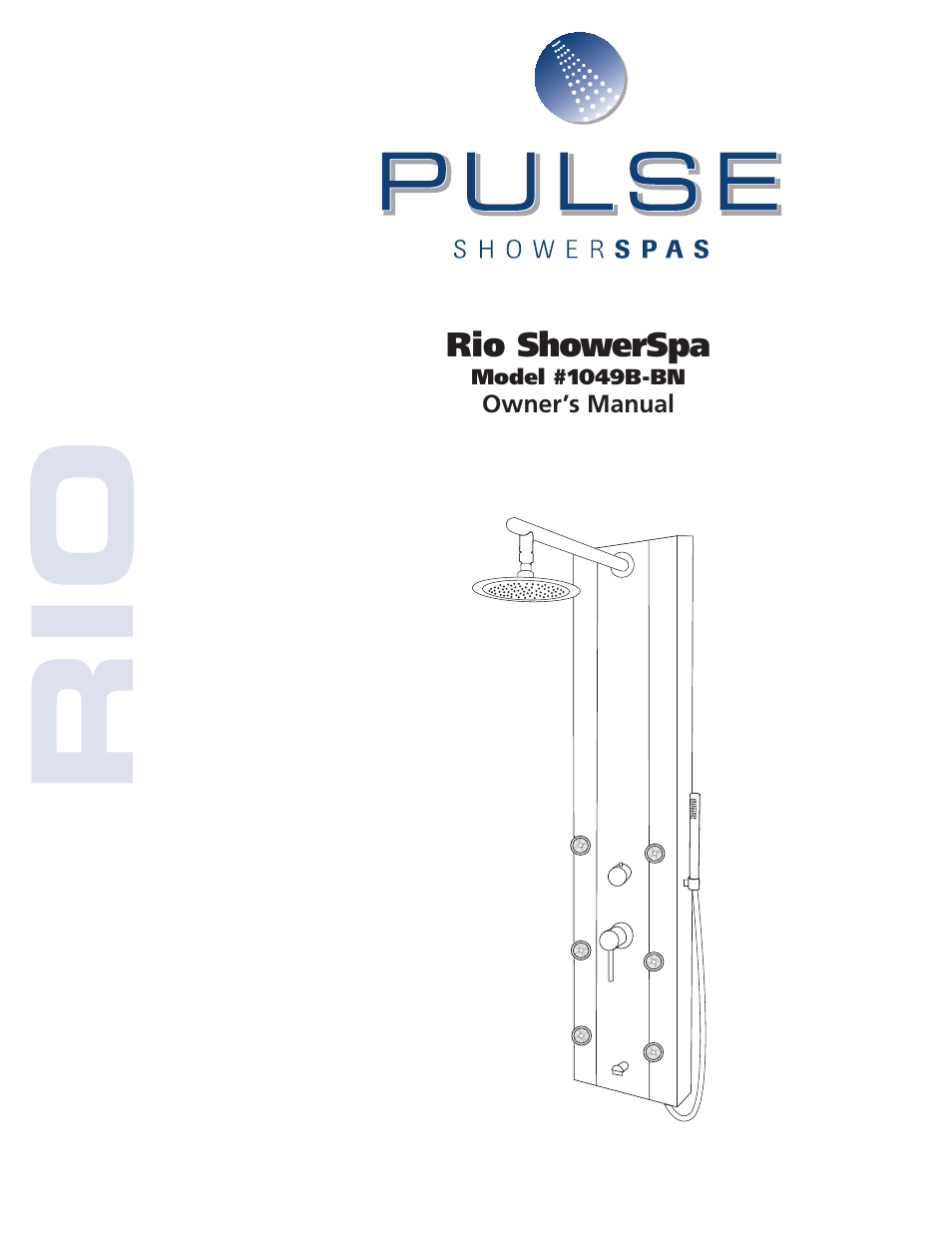 PULSE ShowerSpas 1049B-BN Rio User Manual | 8 pages