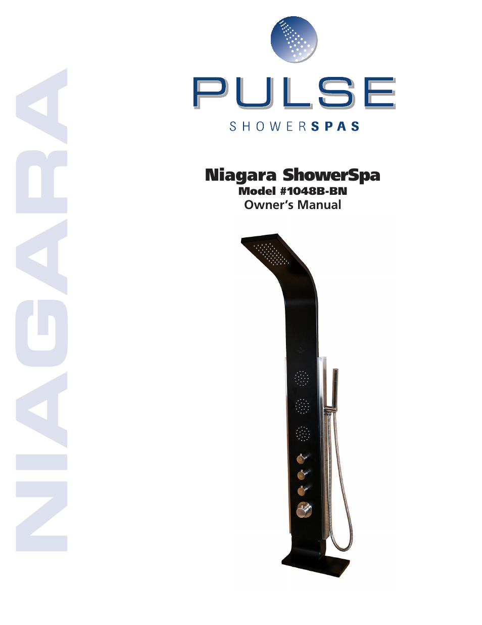 PULSE ShowerSpas 1048B-BN Niagara User Manual | 8 pages