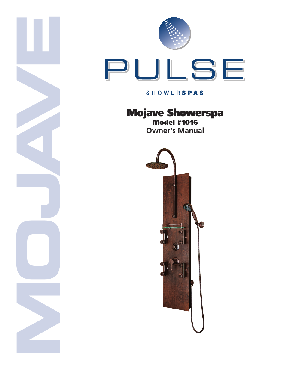 PULSE ShowerSpas 1016 Mojave User Manual | 8 pages