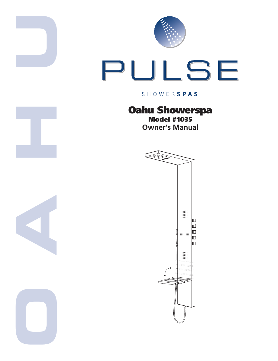 PULSE ShowerSpas 1035 Oahu User Manual | 8 pages