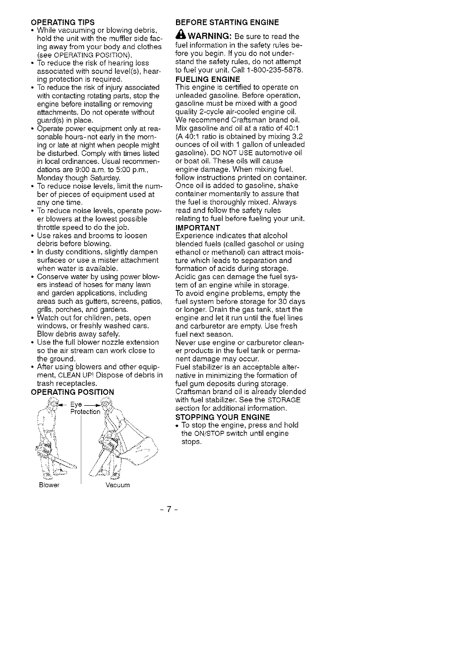 Craftsman 358.797310 User Manual | Page 7 / 13