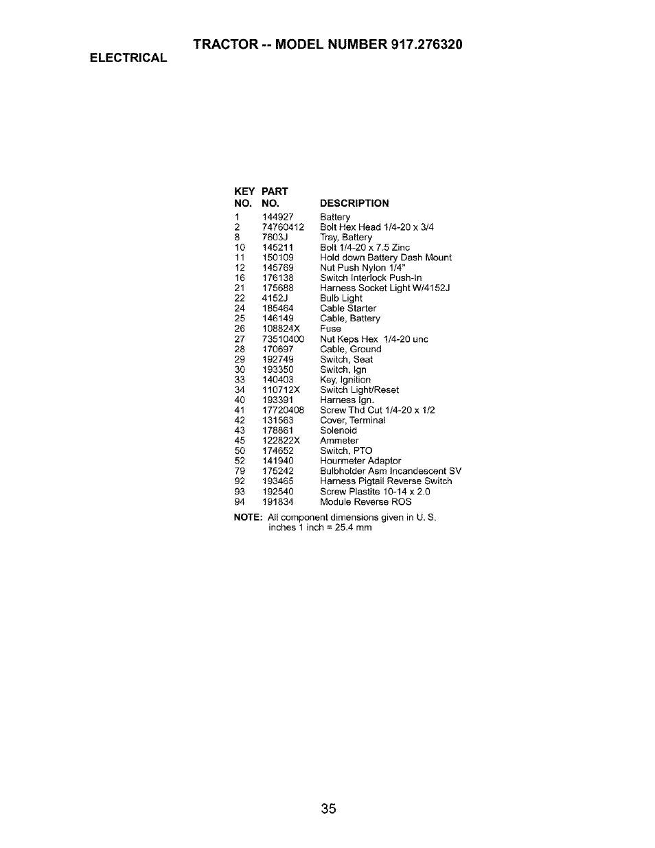 Craftsman 917.276320 User Manual | Page 35 / 56