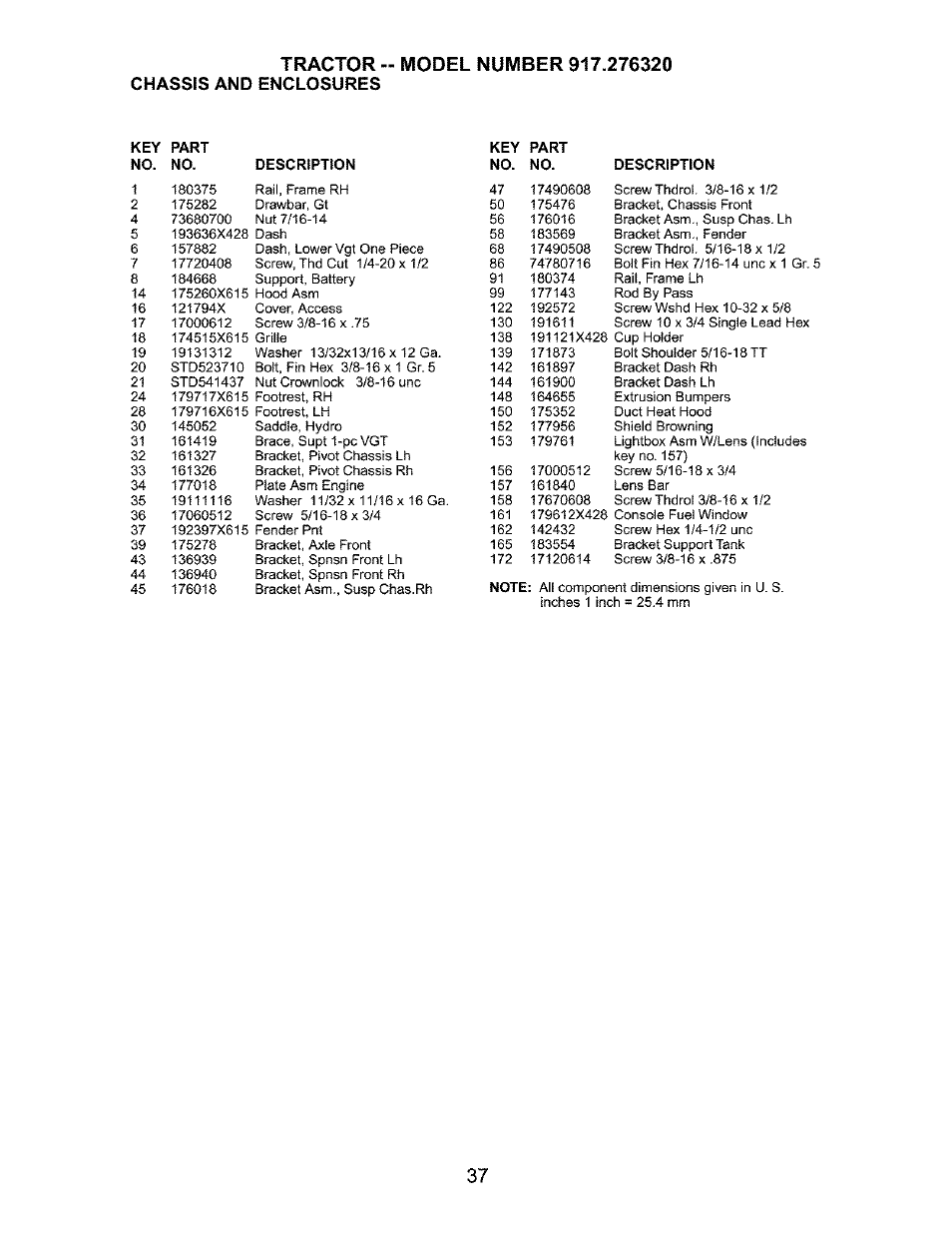 Craftsman 917.276320 User Manual | Page 37 / 56