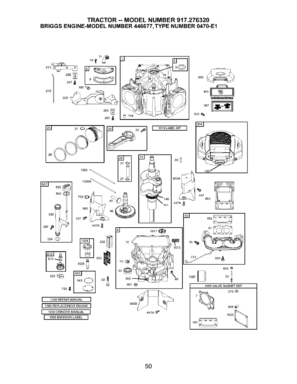 Craftsman 917.276320 User Manual | Page 50 / 56