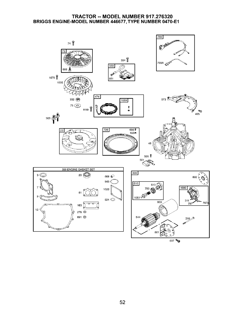 Craftsman 917.276320 User Manual | Page 52 / 56