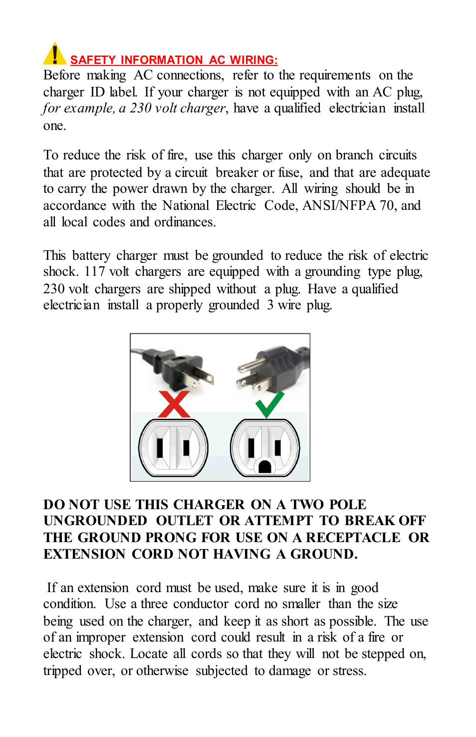 Quick Charge OBXU User Manual | Page 3 / 11