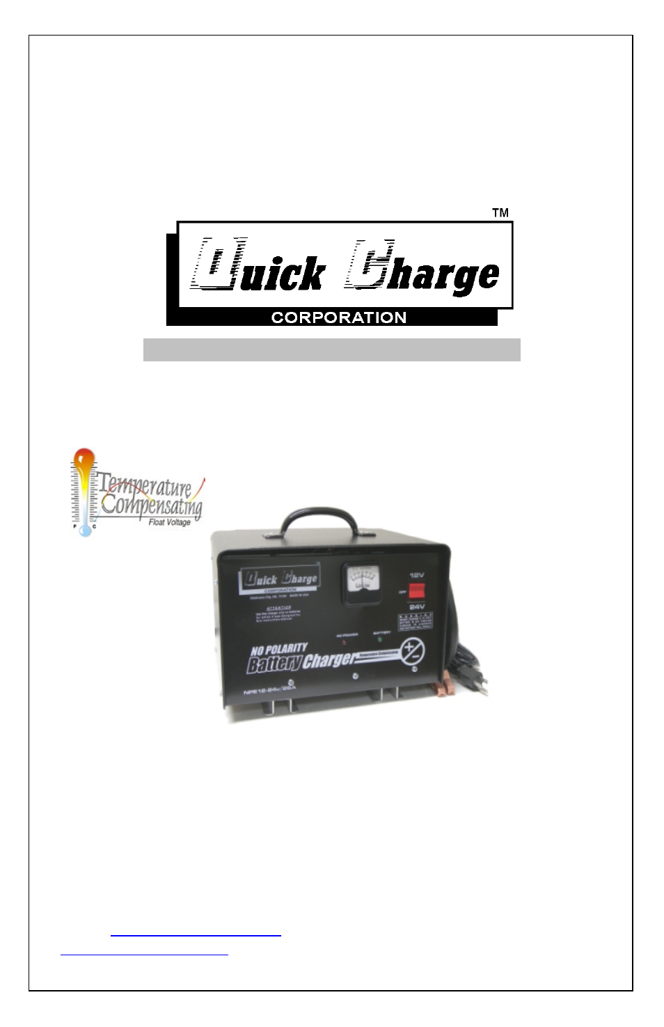 Quick Charge NPEXU User Manual | 8 pages