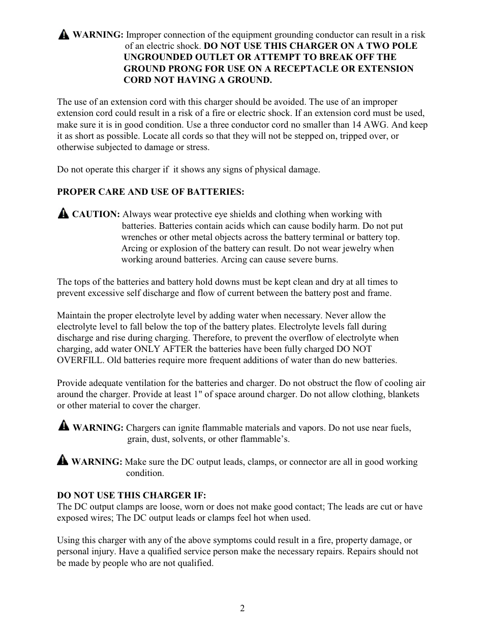 Quick Charge QPA6-127V/6A User Manual | Page 2 / 4