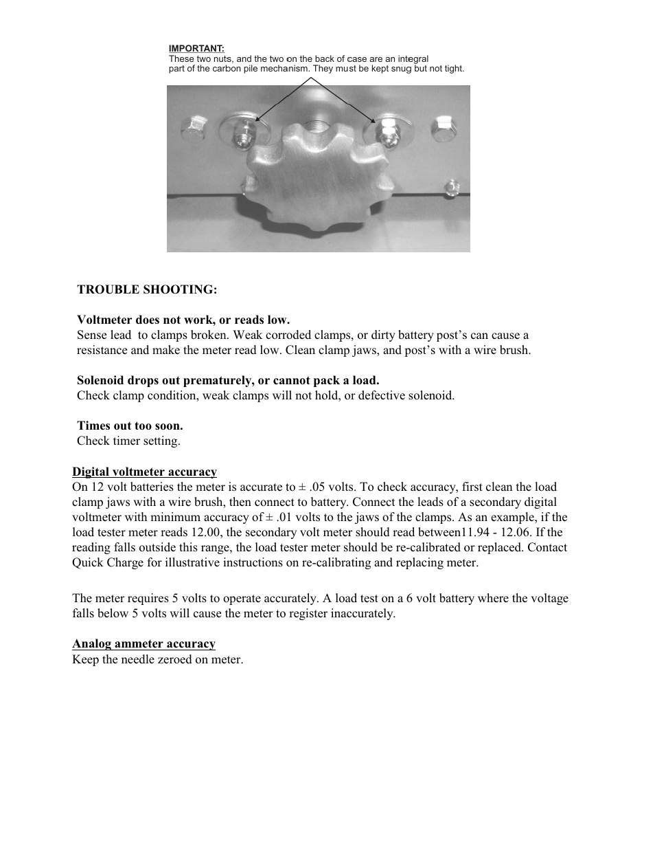 Quick Charge C1600 User Manual | Page 3 / 4