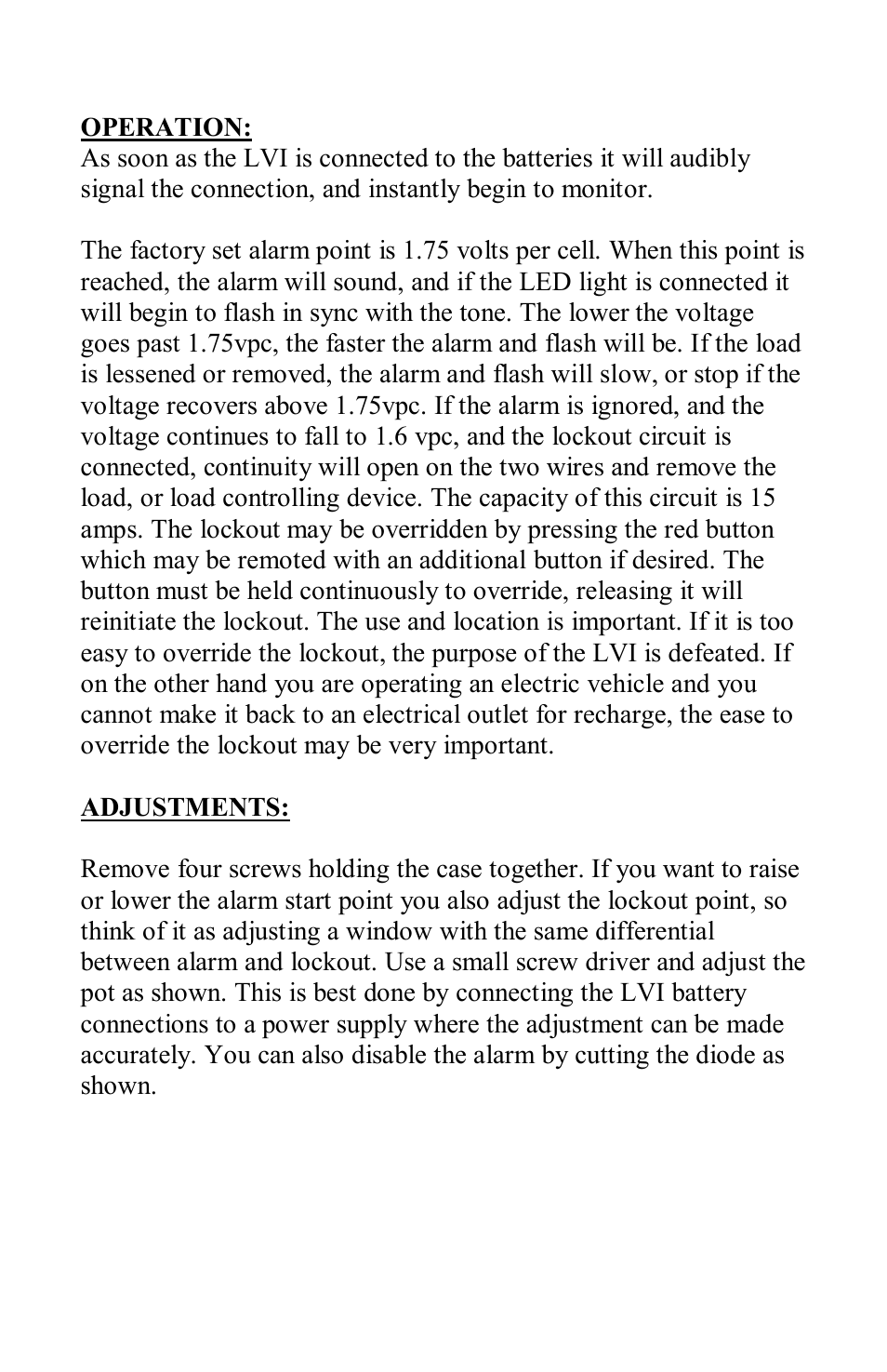 Quick Charge LVI User Manual | Page 3 / 4