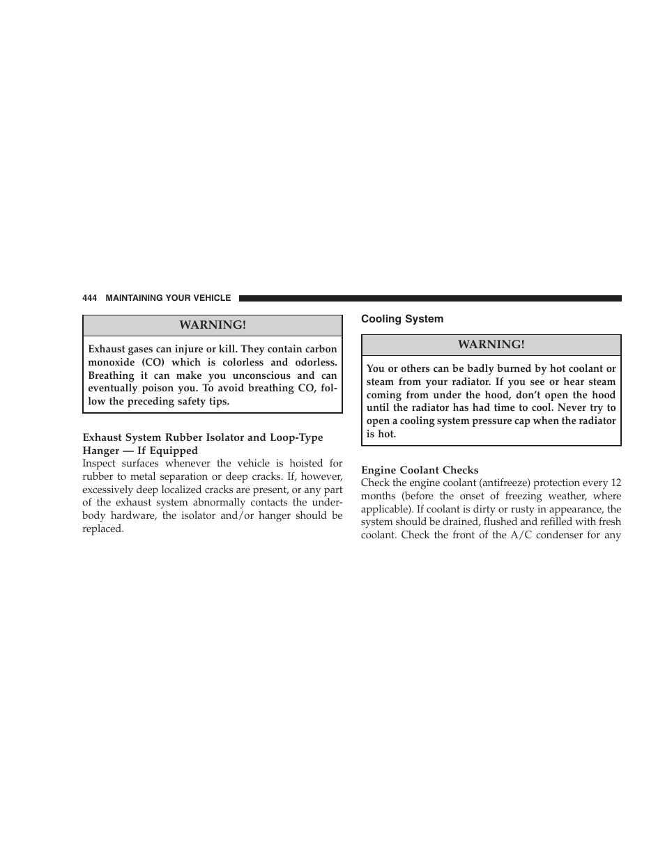 Cooling system | Ram Trucks 2007 3500 (Diesel) User Manual | Page 444 / 552