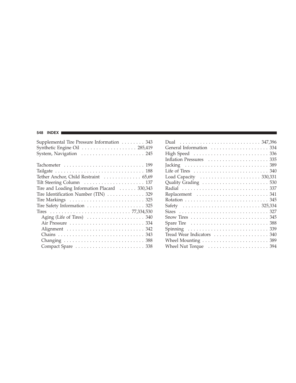 Ram Trucks 2007 3500 (Diesel) User Manual | Page 548 / 552