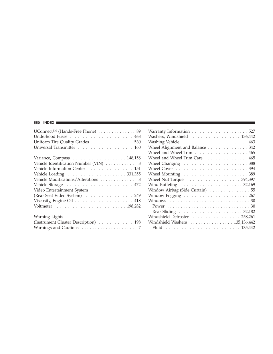 Ram Trucks 2007 3500 (Diesel) User Manual | Page 550 / 552