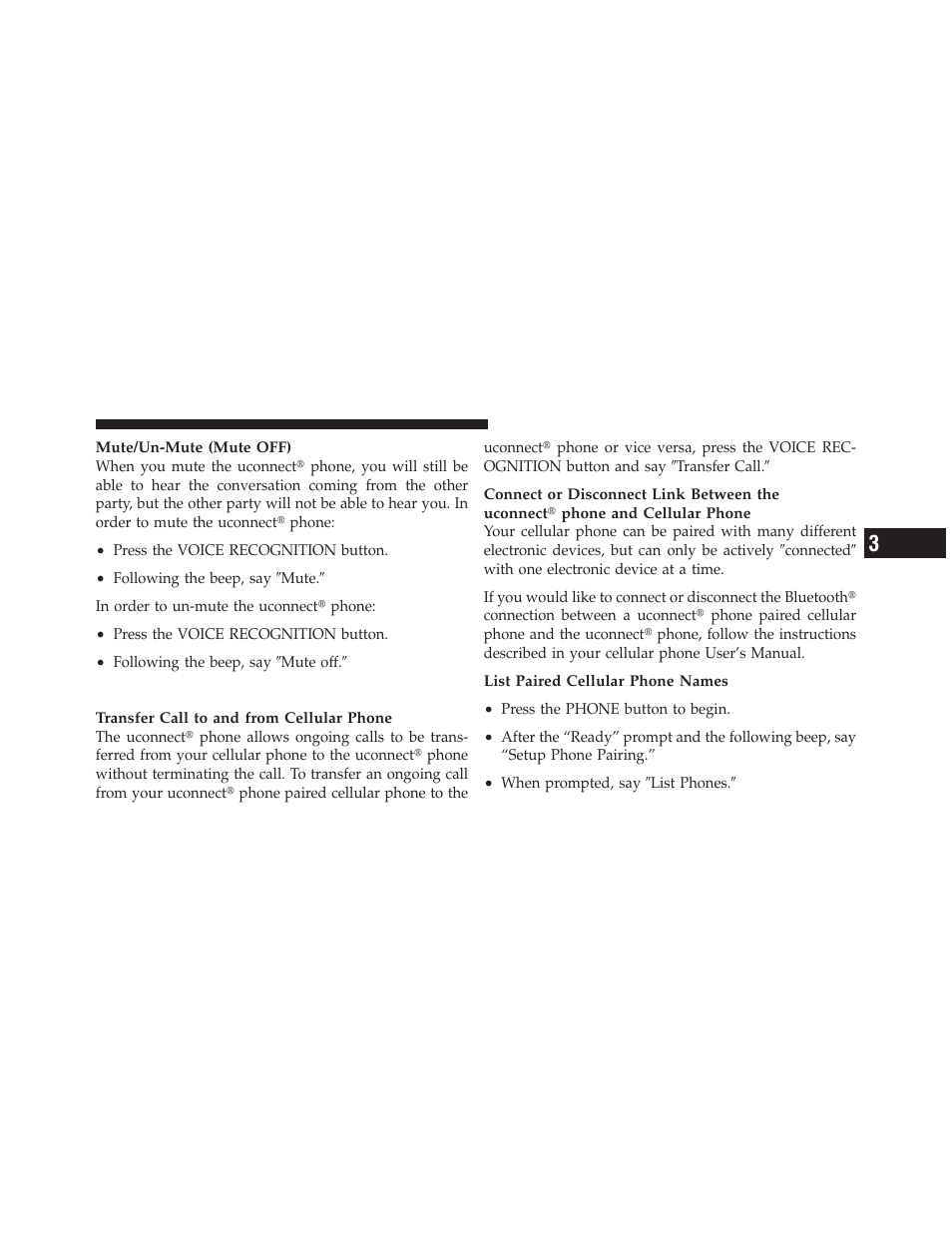 Advanced phone connectivity | Ram Trucks 2009 1500 - Owner Manual User Manual | Page 119 / 543