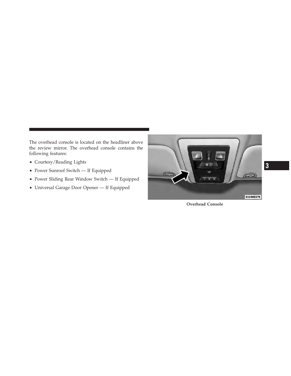 Overhead console - if equipped | Ram Trucks 2009 1500 - Owner Manual User Manual | Page 173 / 543