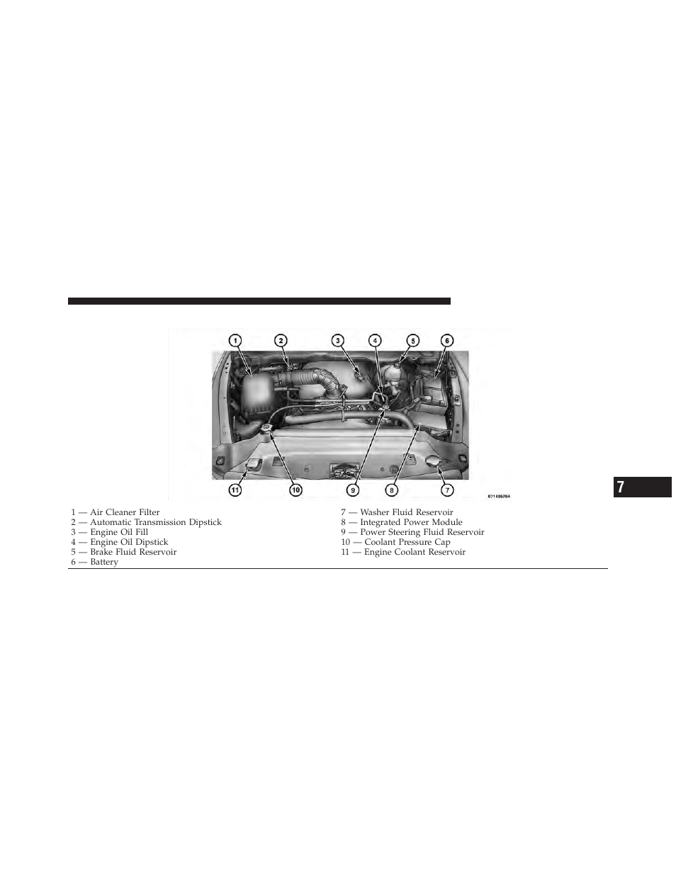 Engine compartment- 5.7l, Engine compartment— 5.7l | Ram Trucks 2009 1500 - Owner Manual User Manual | Page 445 / 543