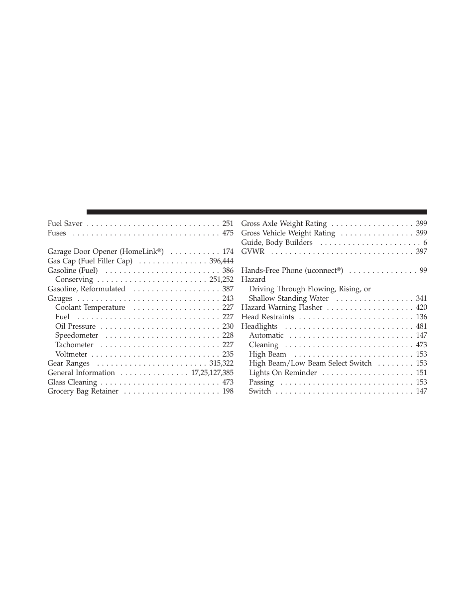 Ram Trucks 2009 1500 - Owner Manual User Manual | Page 530 / 543