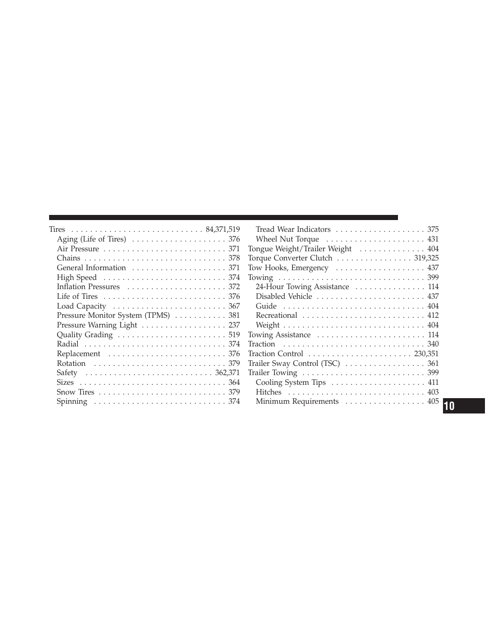 Ram Trucks 2009 1500 - Owner Manual User Manual | Page 539 / 543