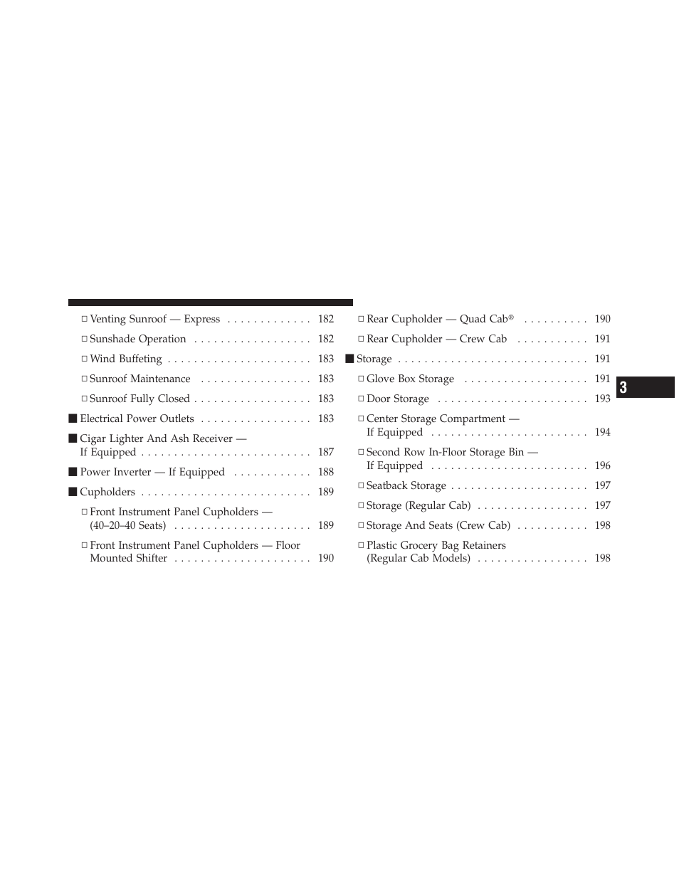 Ram Trucks 2009 1500 - Owner Manual User Manual | Page 93 / 543