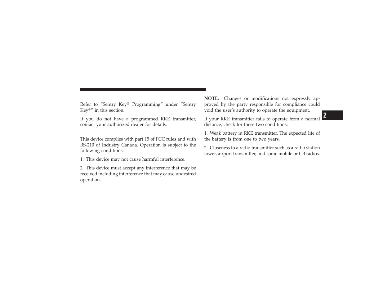 Programming additional rke transmitters, General information | Ram Trucks 2009 3500 - Owner Manual User Manual | Page 25 / 532