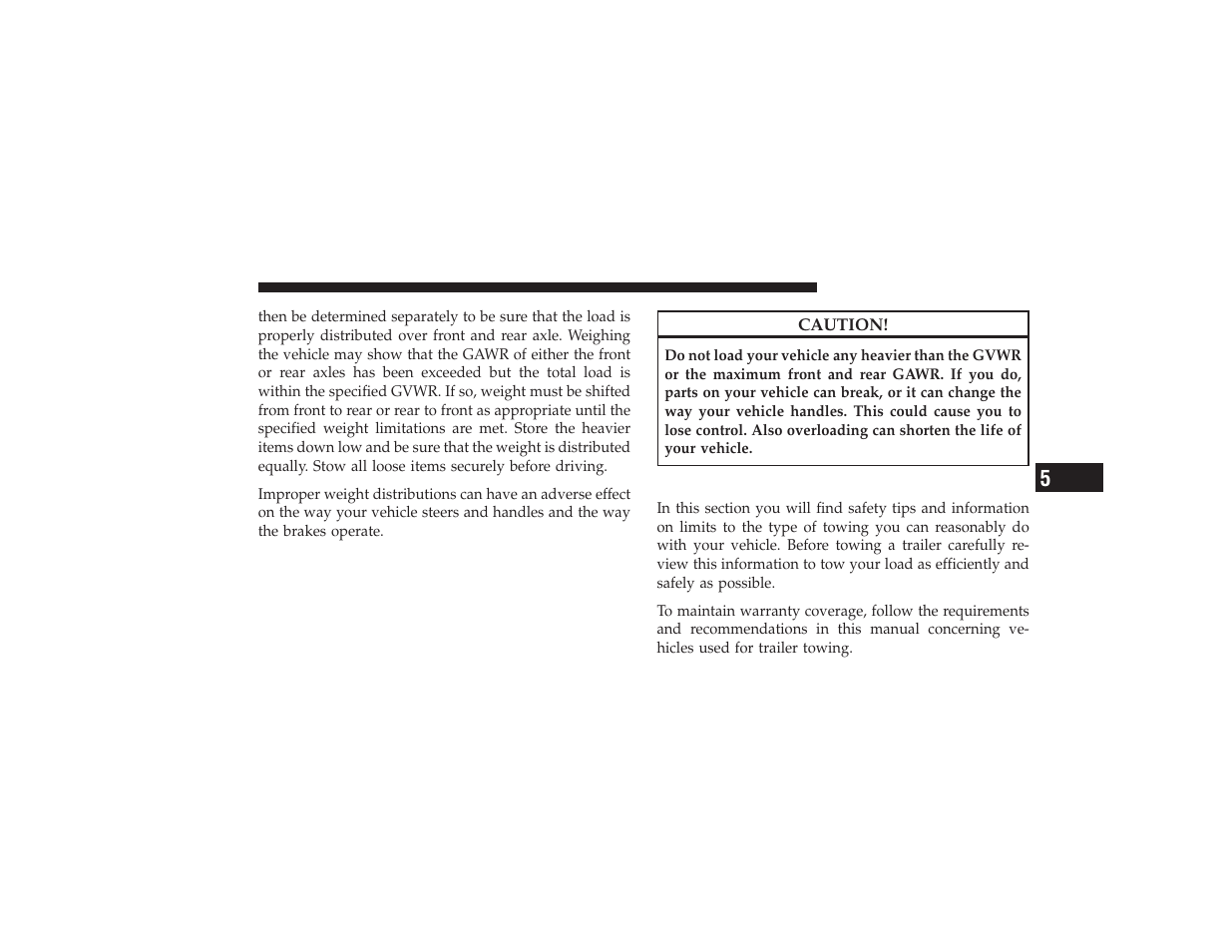 Trailer towing | Ram Trucks 2009 3500 - Owner Manual User Manual | Page 385 / 532