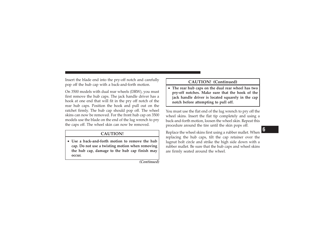 Ram Trucks 2009 3500 - Owner Manual User Manual | Page 417 / 532