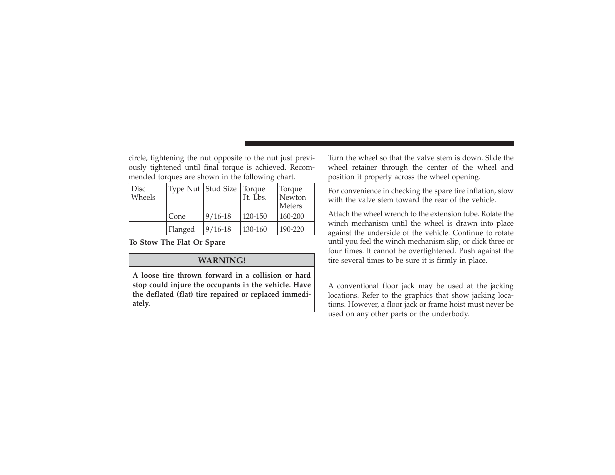 Hoisting | Ram Trucks 2009 3500 - Owner Manual User Manual | Page 420 / 532