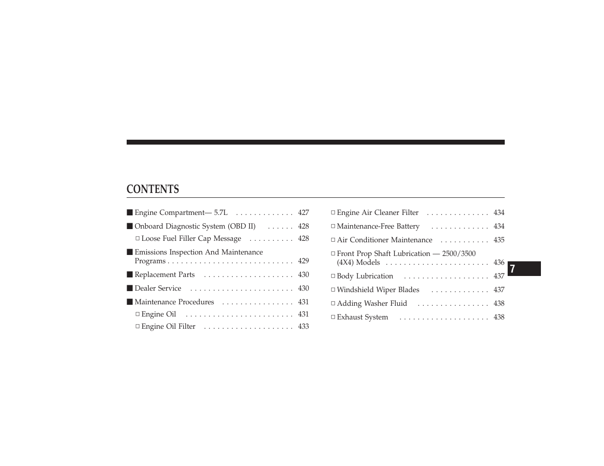 Ram Trucks 2009 3500 - Owner Manual User Manual | Page 427 / 532