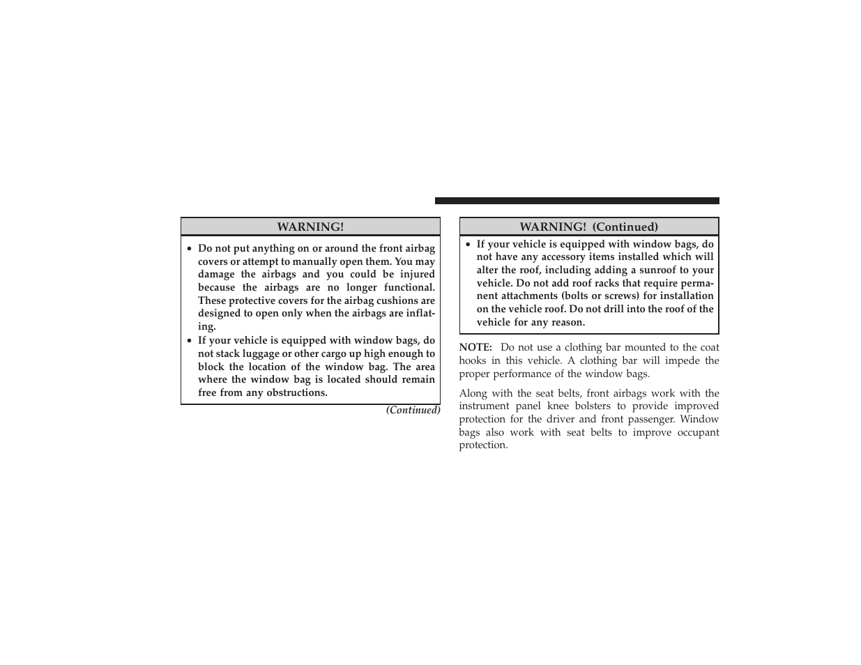 Ram Trucks 2009 3500 - Owner Manual User Manual | Page 50 / 532